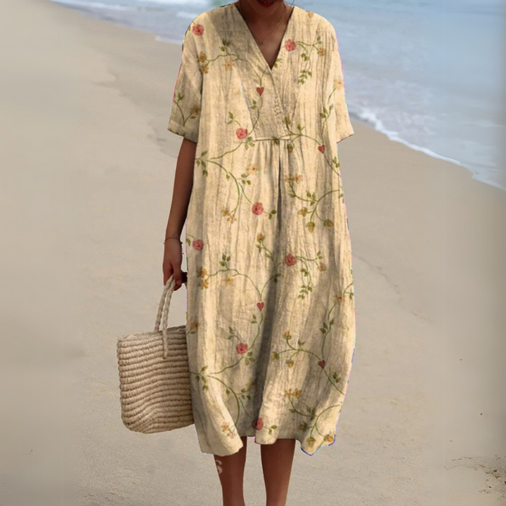 Lora - Vestido De Verano Floral Colorido