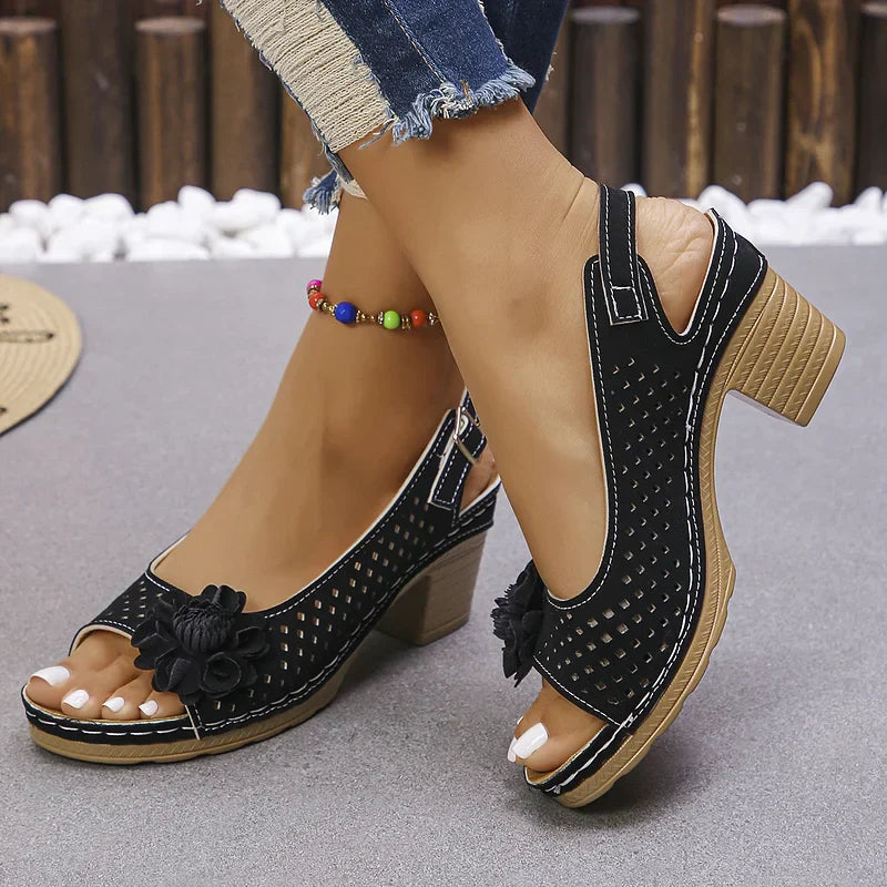 Imogen - Cómodas Abierto Dedo Del Pie Sandalias