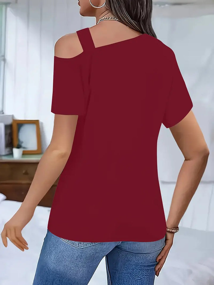 Nektaria - Top Casual De Manga Corta