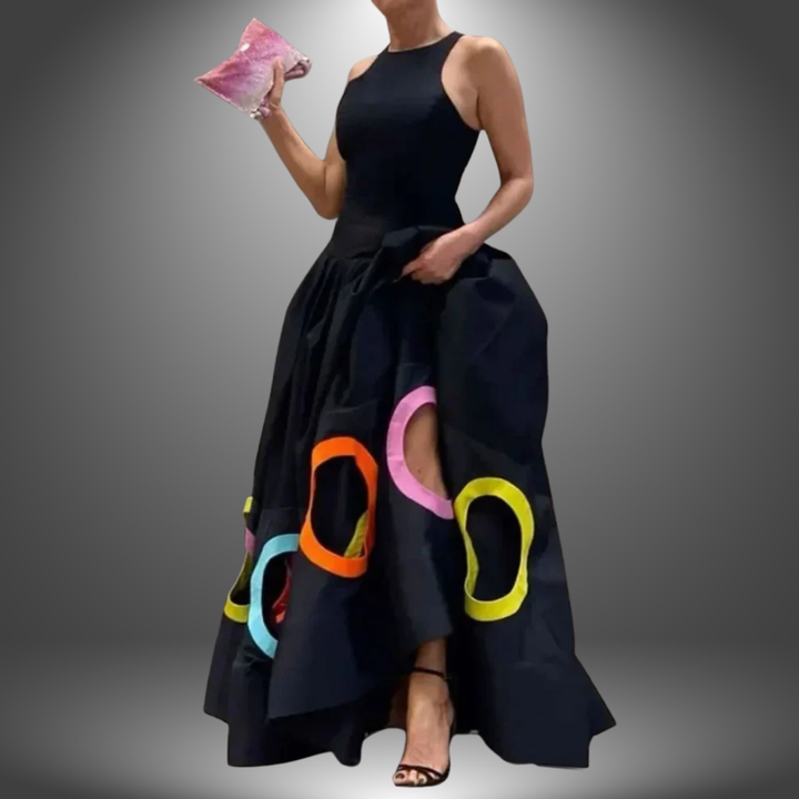 Luni - Vestido artístico hecho a mano para mujer
