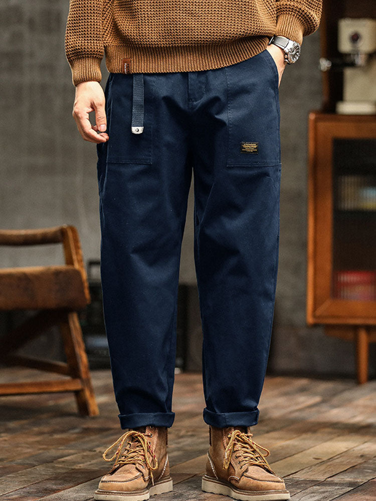 Rasmus - Elegante Pantalón Cargo Con Bolsillos
