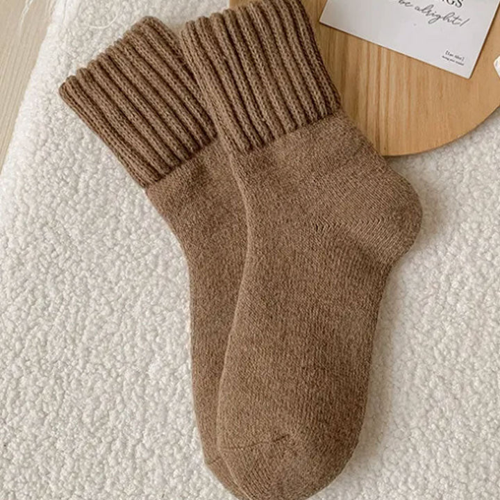 Woolora - Lujo Lana Cálida Calcetines