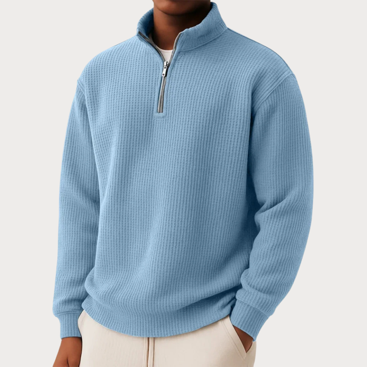 Shachar - Jersey Informal Con Cremallera