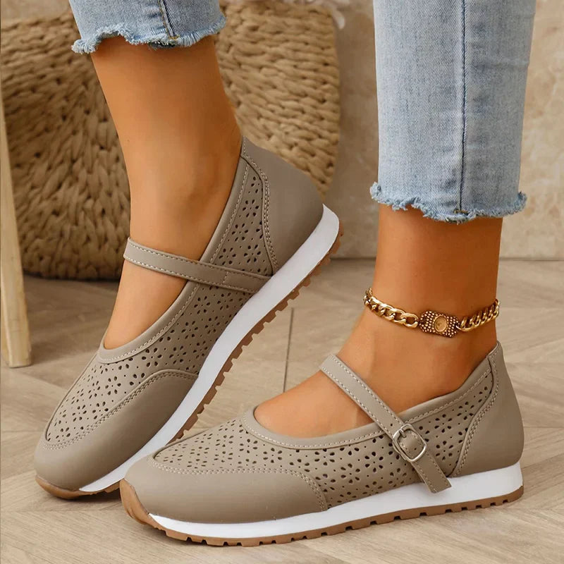 Jewell - Zapatos Ortopédicos Transpirables De Cuero