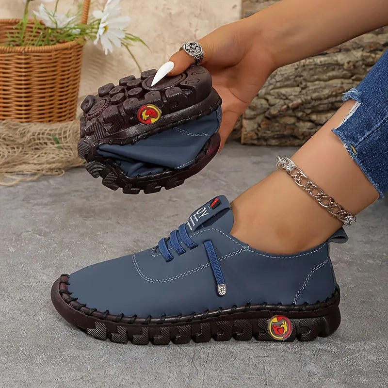 Hilga - Zapatillas Deportivas Con Cordones y Suela Flexible