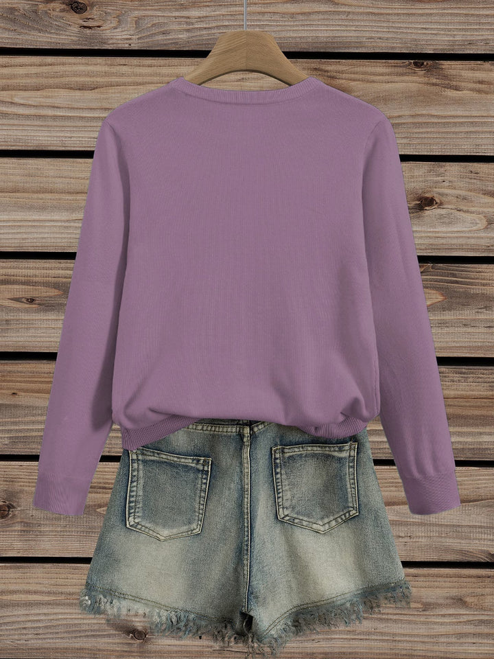 Meyla - Elegante Jersey De Manga Larga