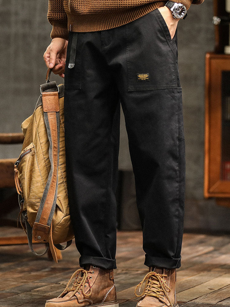 Rasmus - Elegante Pantalón Cargo Con Bolsillos