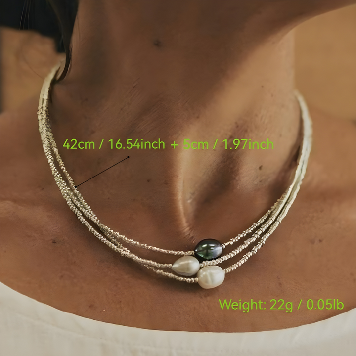 Anda - Collar Con Perlas Vintage
