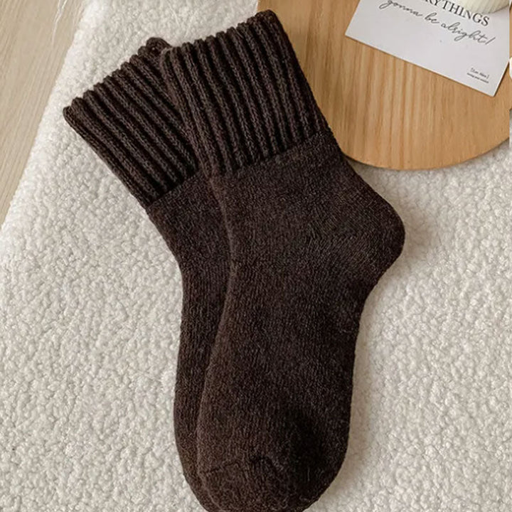 Woolora - Lujo Lana Cálida Calcetines