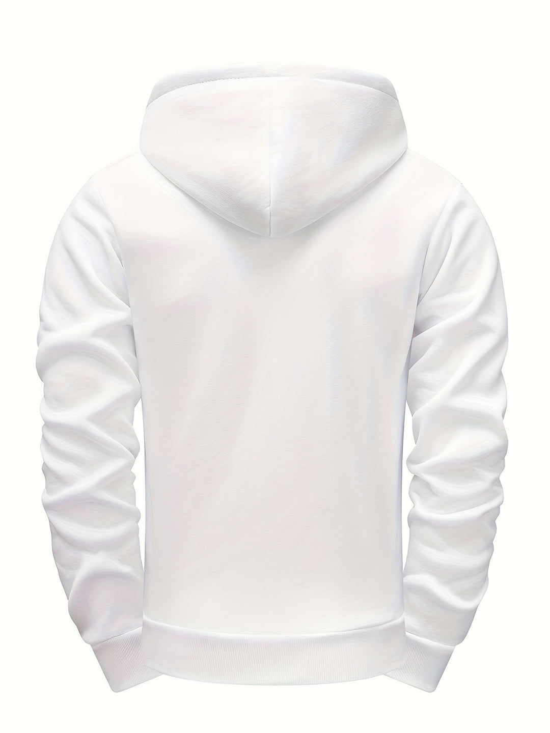 Hendro - Sudadera Con Capucha y Cremallera De Manga Larga Informal