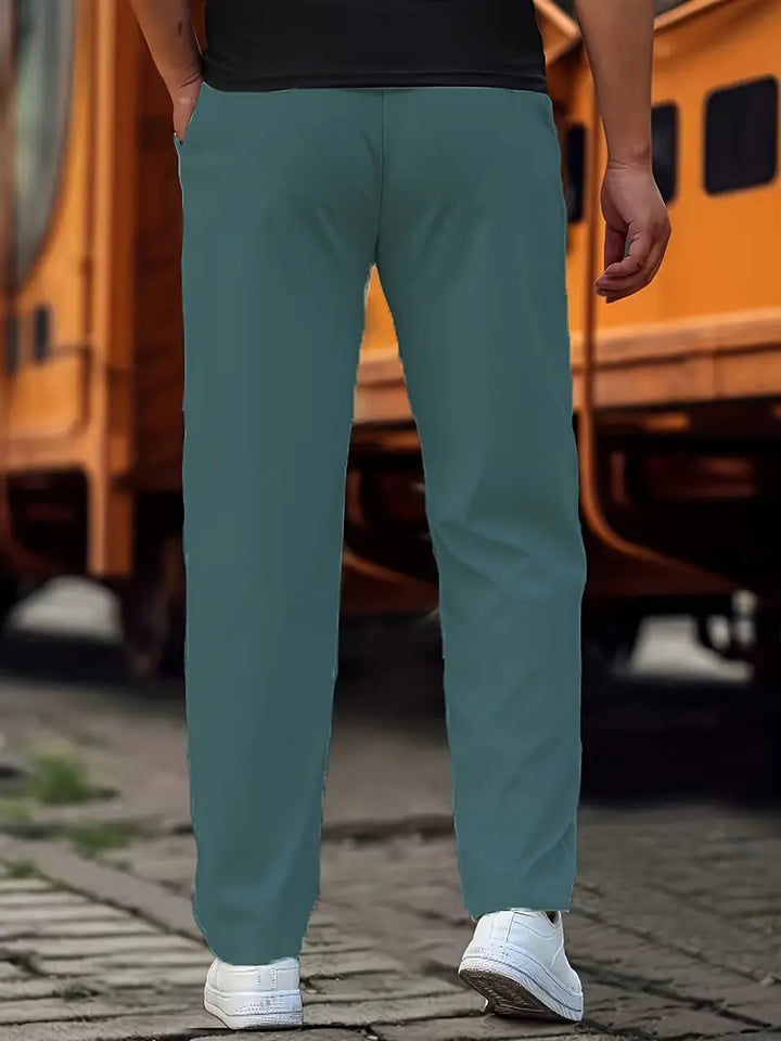 Travys - Pantalones Deportivos Informales Con Bolsillos