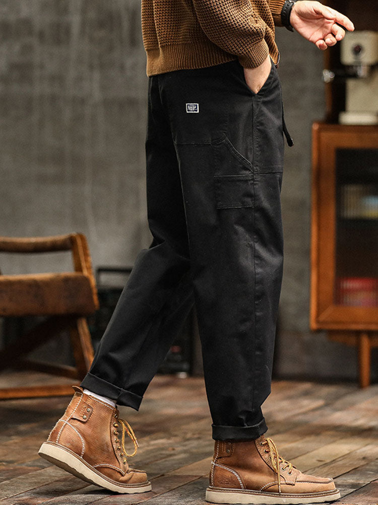Rasmus - Elegante Pantalón Cargo Con Bolsillos
