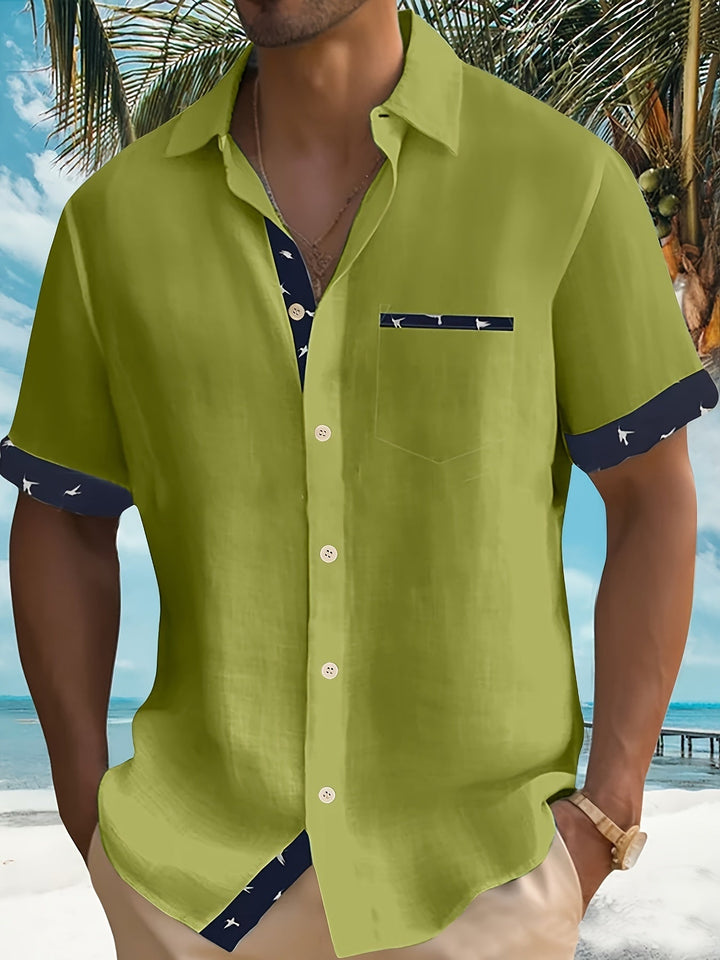 Julio - Elegante Camisa De Manga Corta