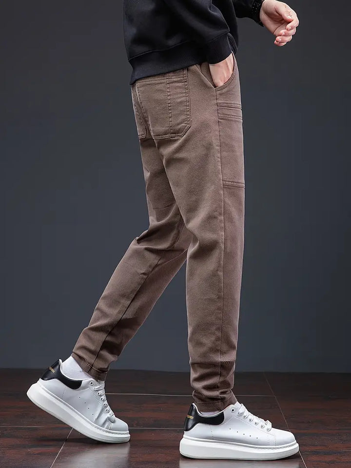Jarrett - Elegante Pantalón Jogger Con Cintura y Cordón Ajustable
