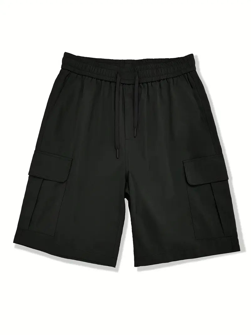Detlev - Pantalones Cortos Elegantes Y Holgados