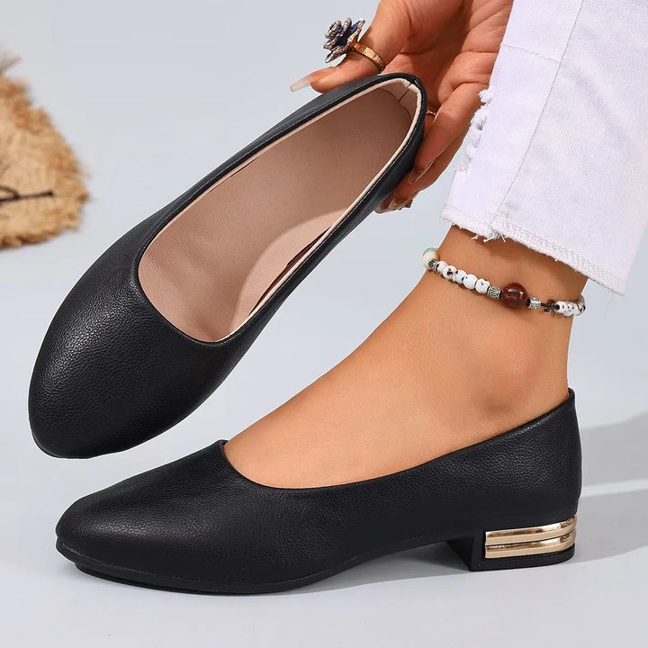Oskana - Mocasines Planos Cómodos De Cuero