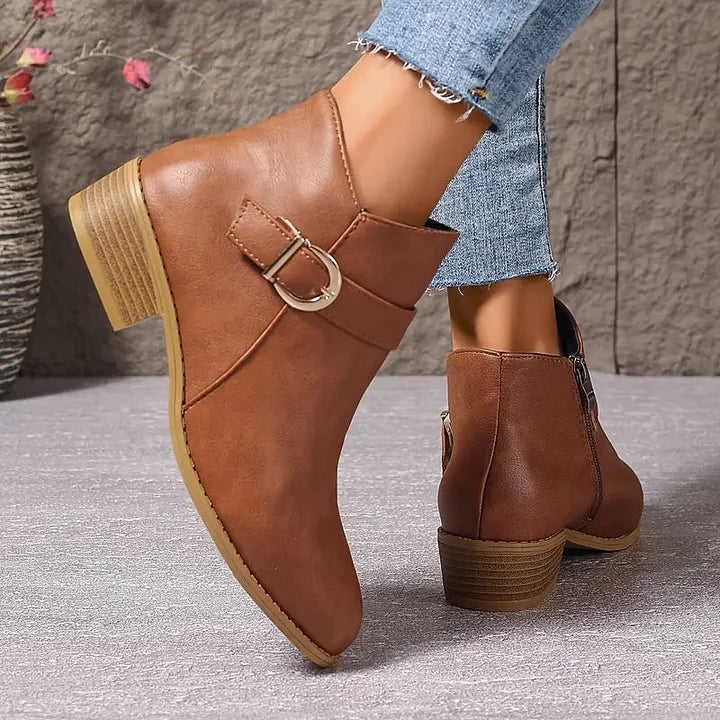 Leigh - Botines Ortopédicos Antideslizantes