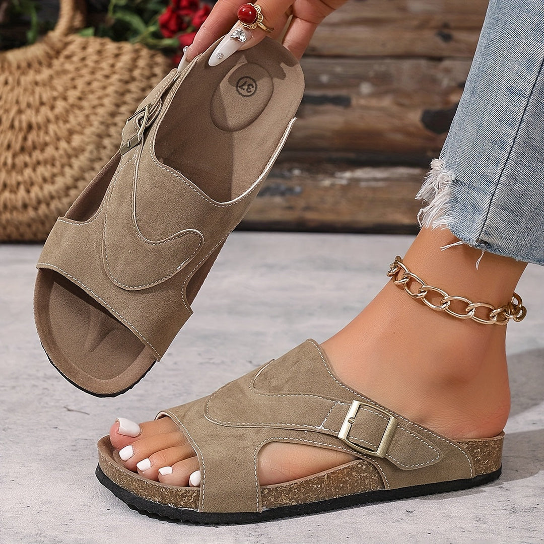 Lidiya - Sandalias Elegantes Con Correas Y Antideslizantes