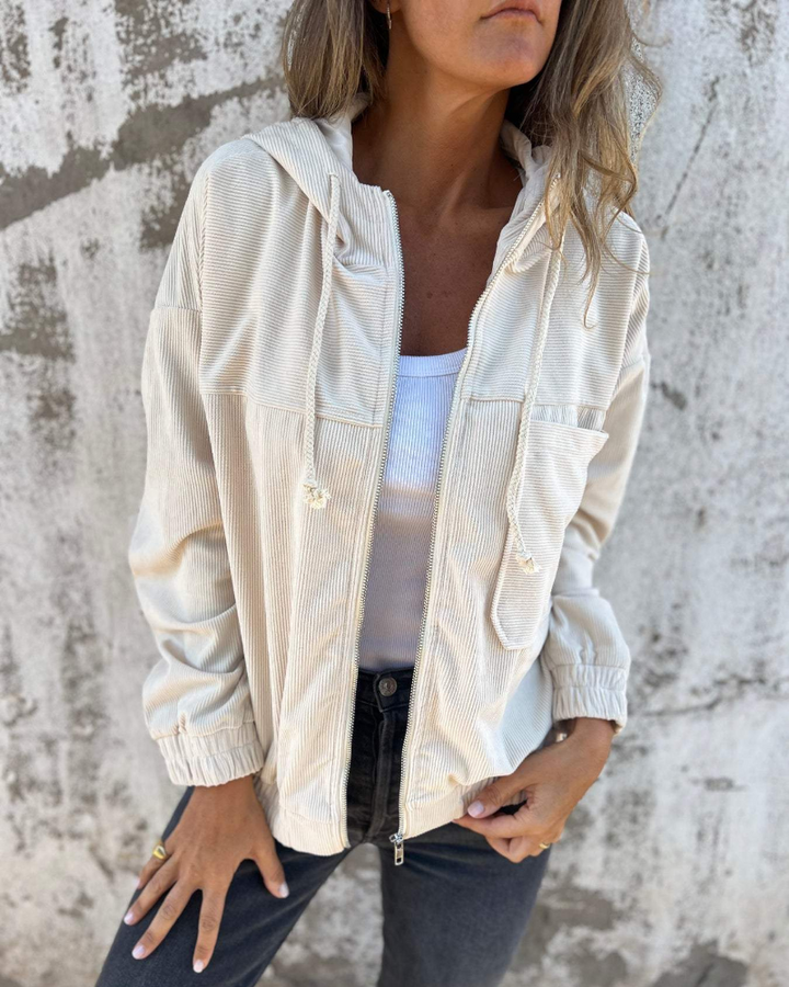 Adiana - Chaqueta De Manga Larga Con Cremallera