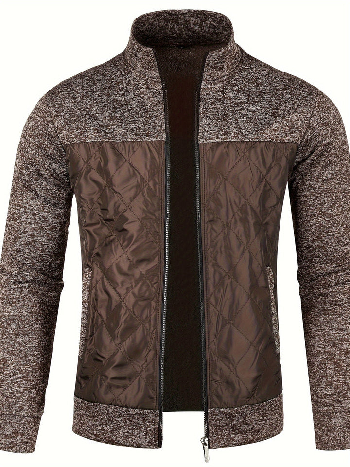 Grzegorz - Chaqueta De Punto De Manga Larga Con Cremallera