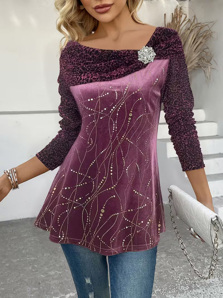 Zulikha - Elegante Camiseta De Manga Larga