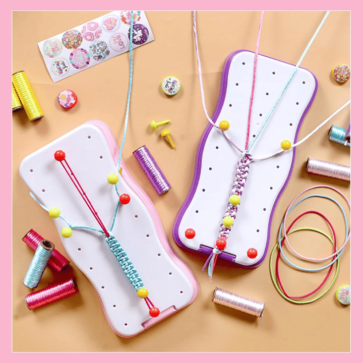 CharmCraft - Kit Para Trenzar Cuerdas a Mano