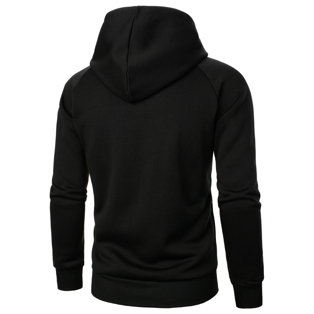 Ragnvald - Sudadera Con Capucha y Cremallera Cruzada