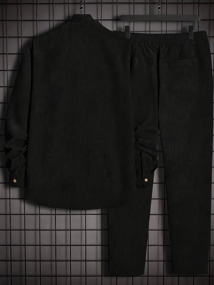 Podolak - Otoño e invierno Camisa De Manga Larga Con Pantalones Holgados