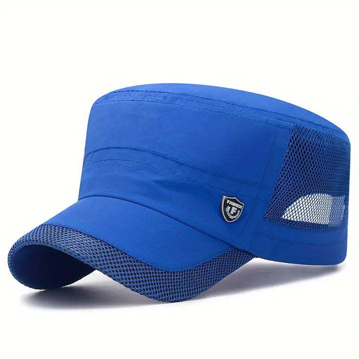 Miron - Gorra Plana De Malla Transpirable y Secado Rápido