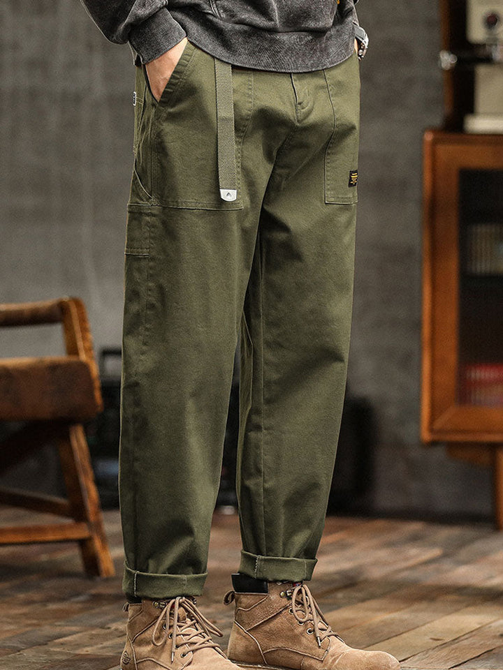 Rasmus - Elegante Pantalón Cargo Con Bolsillos