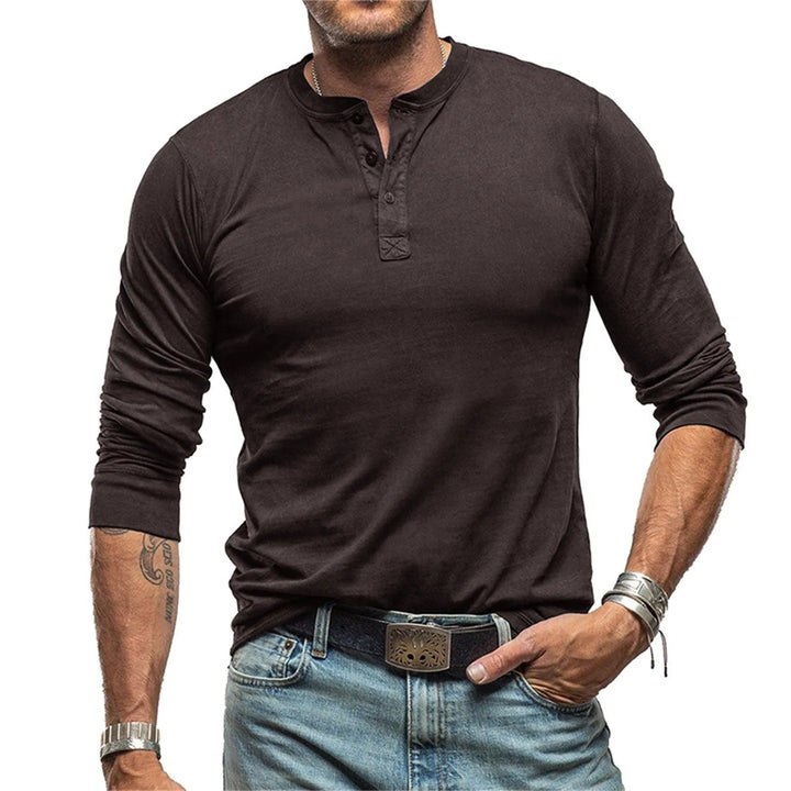 Lambert - Camisa De Manga Larga Vintage
