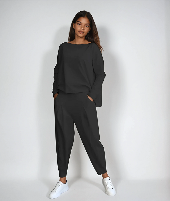 Christa - Lujoso Conjunto de Dos Piezas