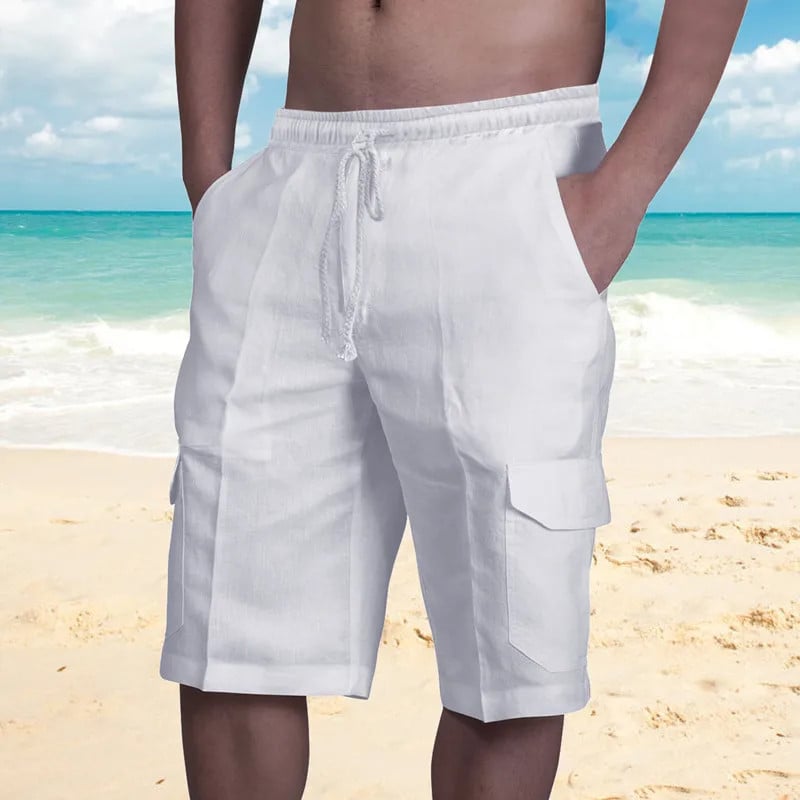 Marcelino - Elegantes Pantalones Cortos de Verano