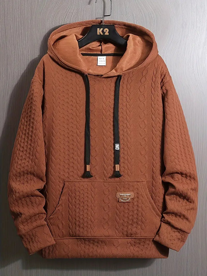 Pruitt - Sudadera Con Capucha De Manga Larga De Punto