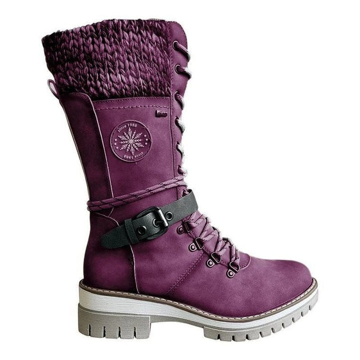 Carolina - Bota Twist Con Cremallera Lateral