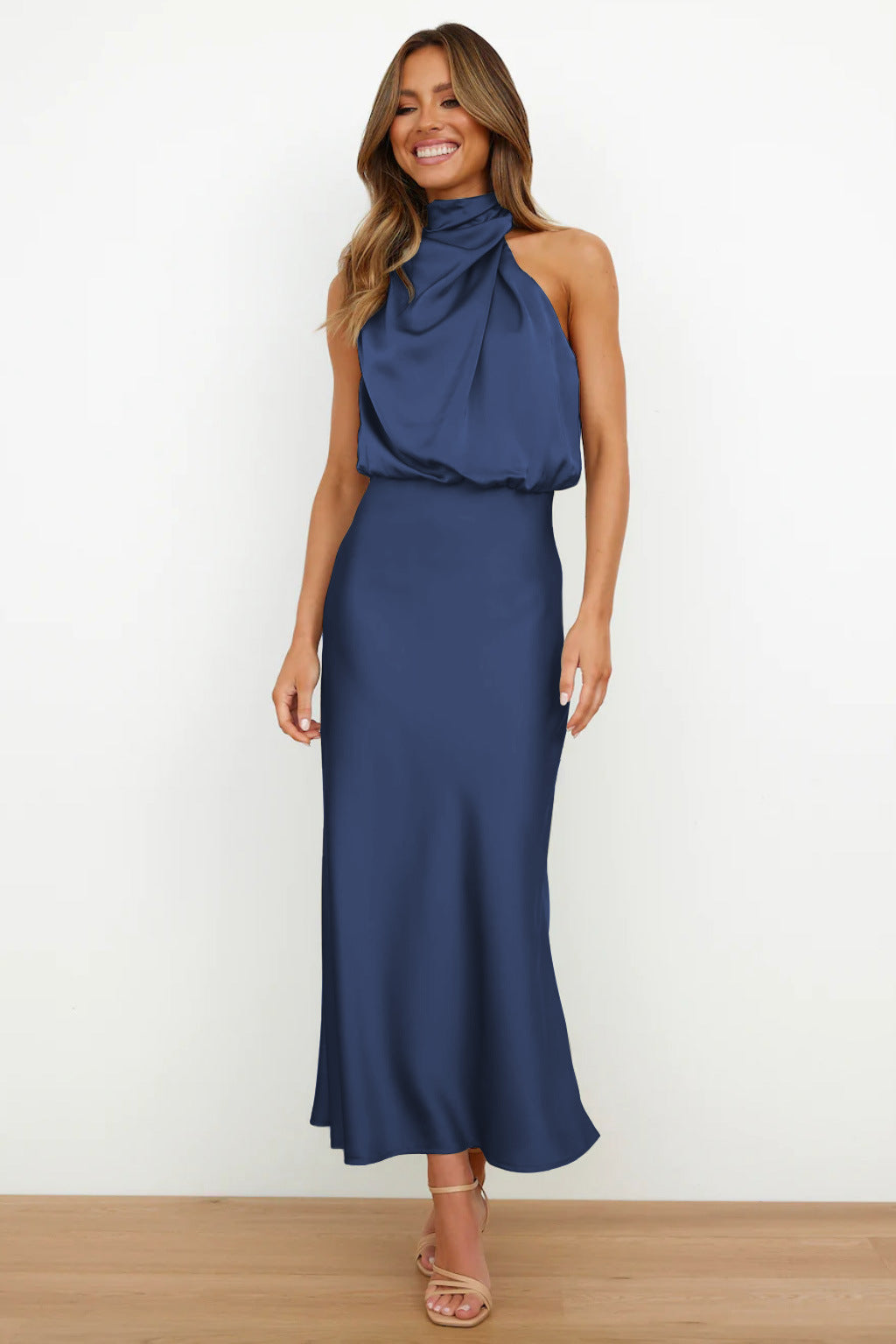 Kangana - Maxi Vestido Cuello Halter