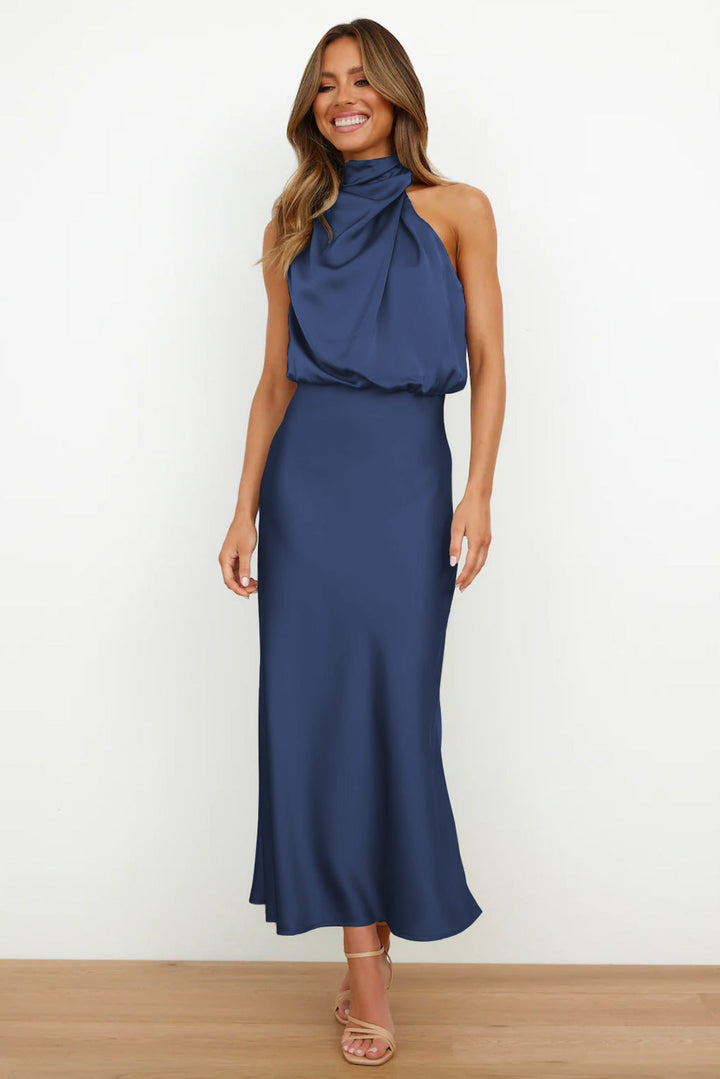 Kangana - Maxi Vestido Cuello Halter