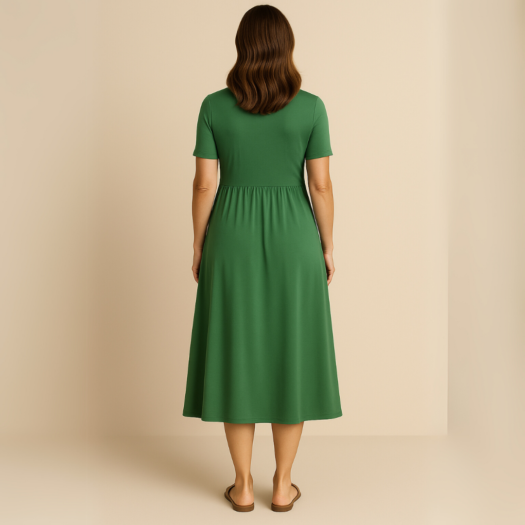 Bridgett - Vestido De Manga Corta