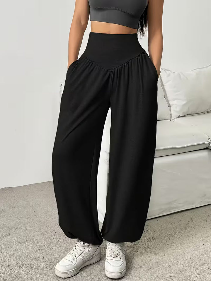 Millora - Pantalones Elásticos, Suaves Y De Pernera Ancha