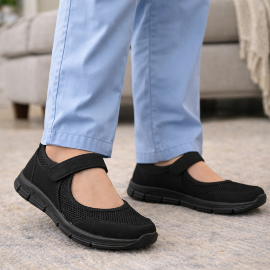 Rasiya - Zapatos Ortopédicos Con Correa Ajustable