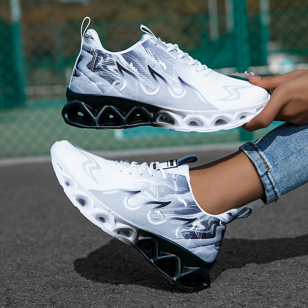 Arelis - Zapatillas Deportivas De Malla Transpirable Con Suela Blanda