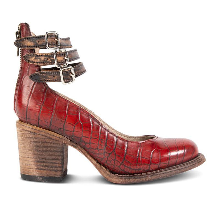 Steffie - Tacones Altos De Madera