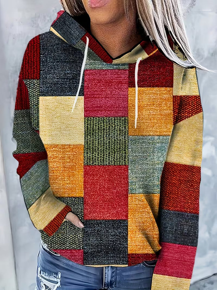 Nyara - Sudadera con Estampado Geométrico