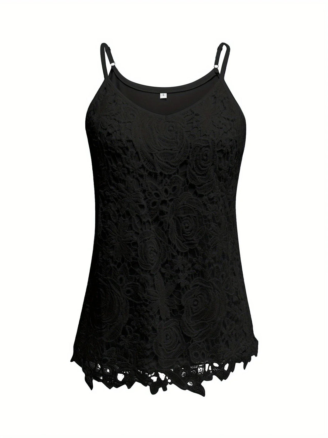 Juna - Elegante Sin Mangas Enlace Top Con Cuello En V