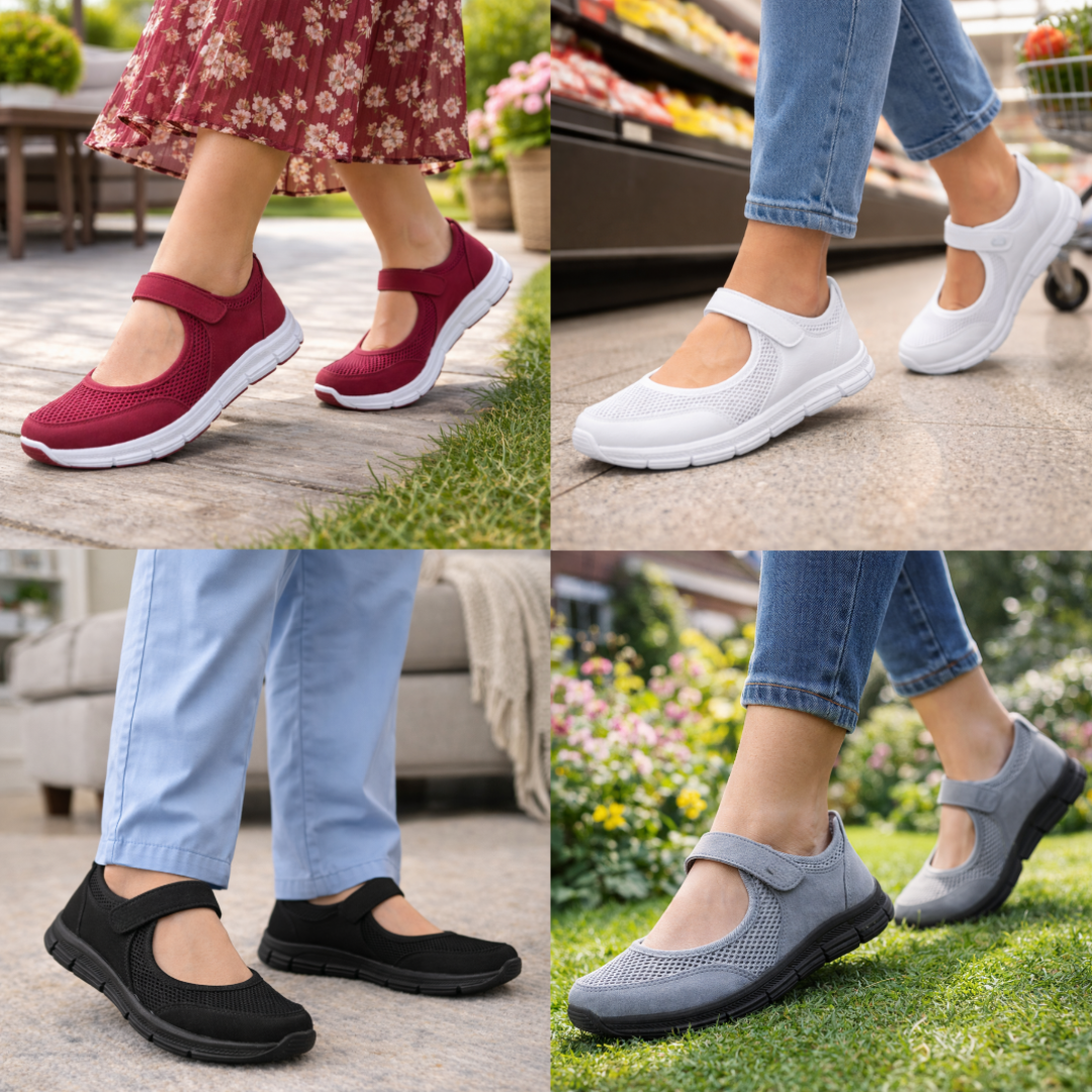 Rasiya - Zapatos Ortopédicos Con Correa Ajustable