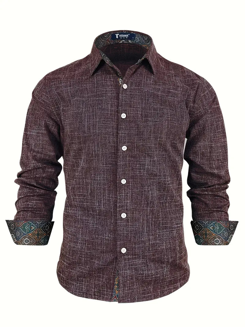 Teodoro - Camisa De Manga Larga Con Botones