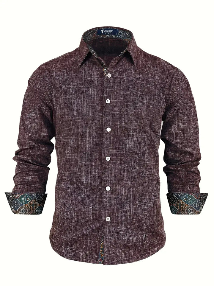 Teodoro - Camisa De Manga Larga Con Botones