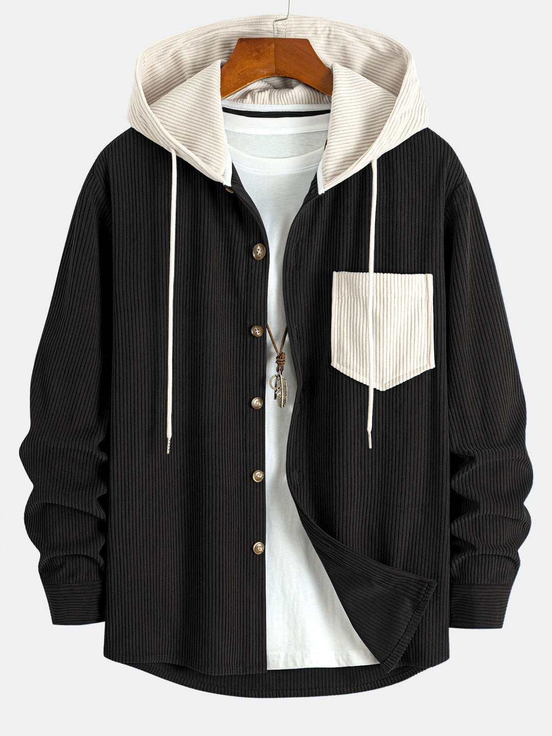 Oren - Camisa Con Capucha y Manga Larga