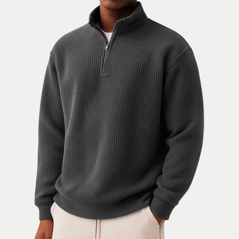 Shachar - Jersey Informal Con Cremallera