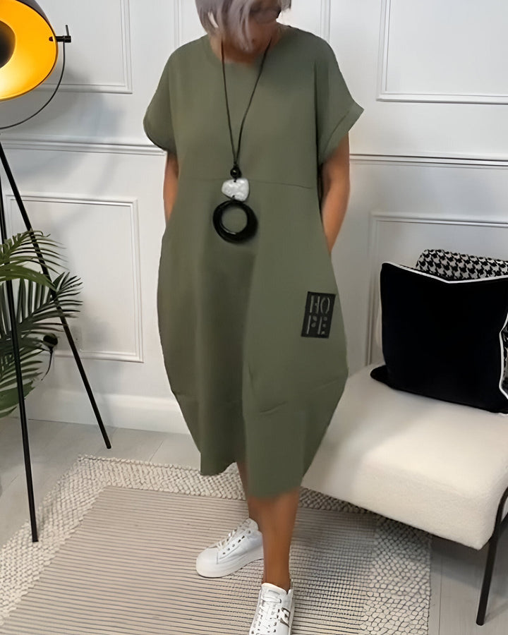 Jocelyn  - Vestido Informal y Cómodo Con Bolsillos
